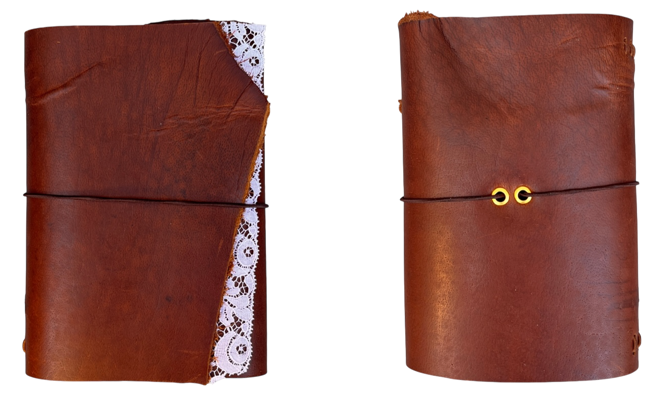 Rustic x Poetic Trifold Journal Brown A6