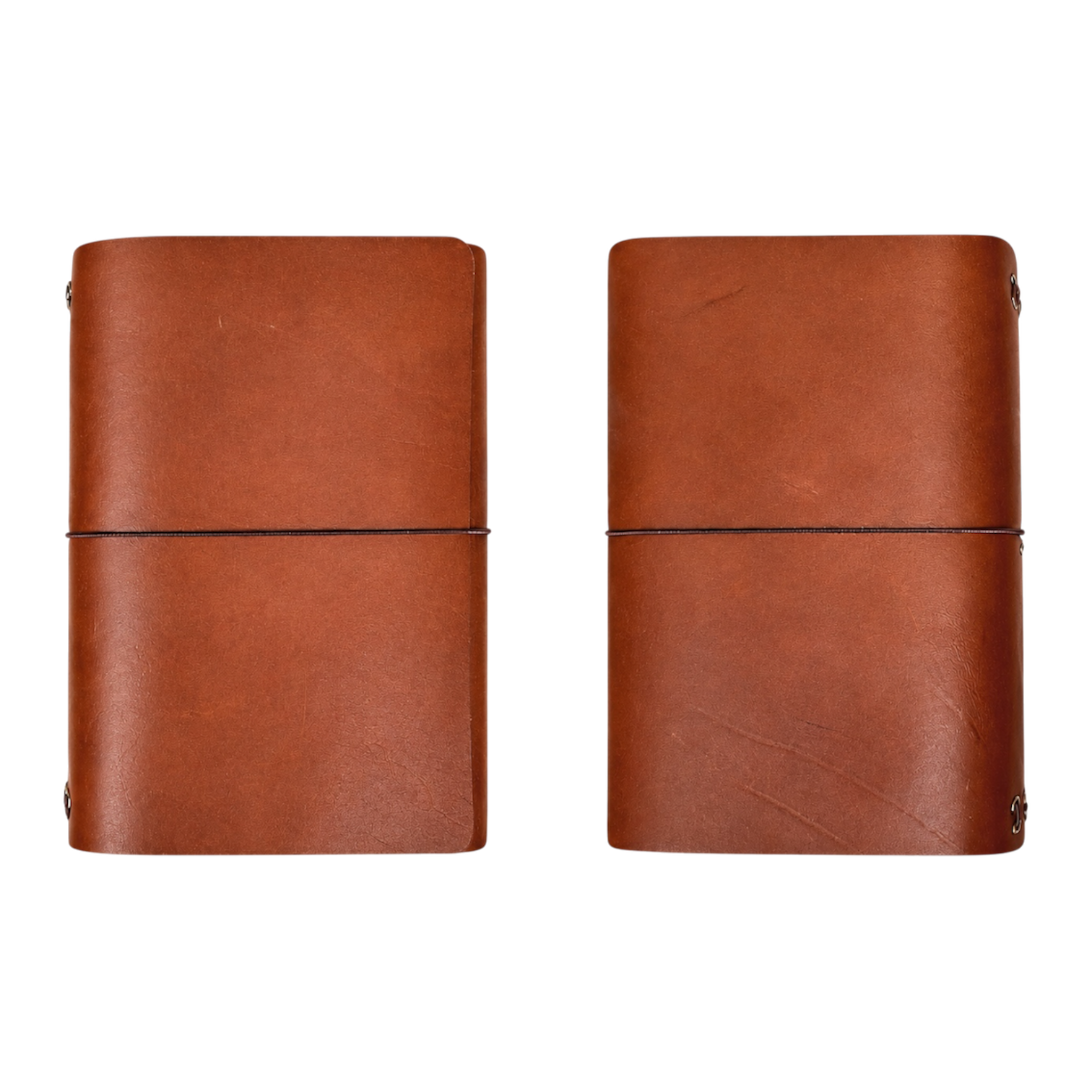 Classic Trifold Journal Brown A5