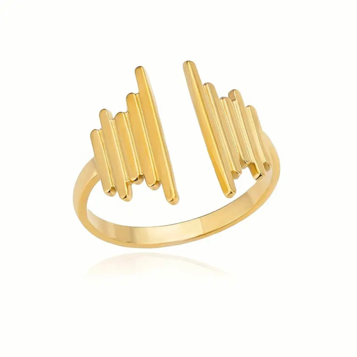 Eccentric Ring gold