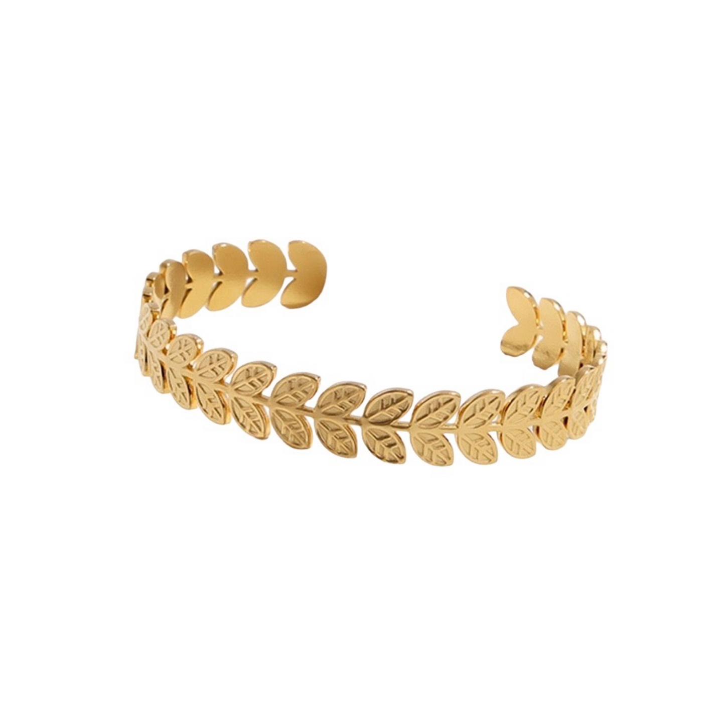 Leaf me Bracelet gold