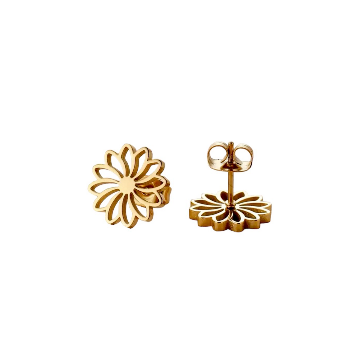 Bloom Earrings gold