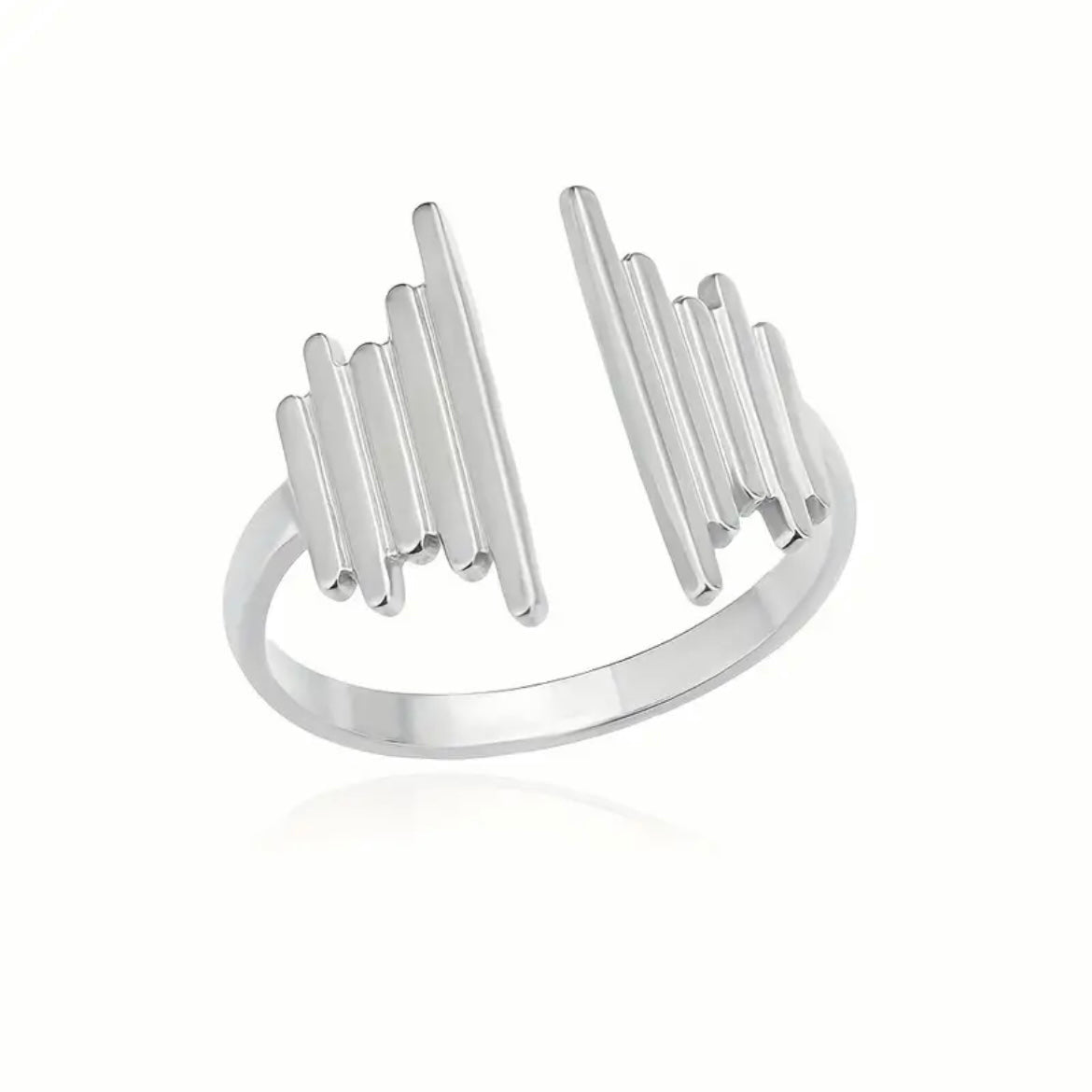 Eccentric Ring silver