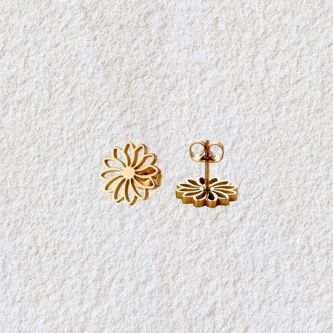 Bloom Earrings gold